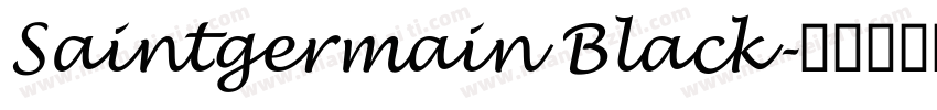 Saintgermain Black字体转换